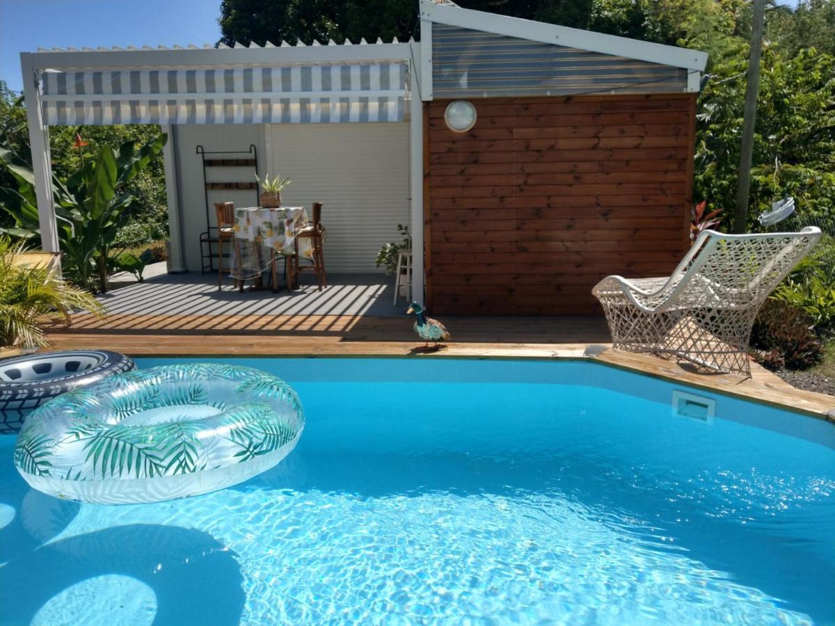 S'Cale Tropikal - Gite Cosy Avec Piscine Privee Petit-Canal Luaran gambar