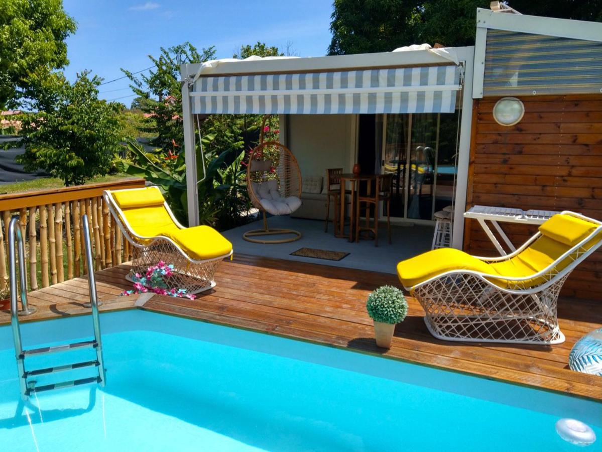 S'Cale Tropikal - Gite Cosy Avec Piscine Privee Petit-Canal Luaran gambar